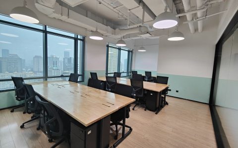 劲松地铁口精装共享办公室 | 10人间靠窗套间 | 注册地址+全包价现房入驻