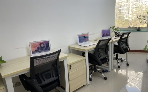 普陀中关村共享办公｜靠窗阳光3人间 全景落地窗