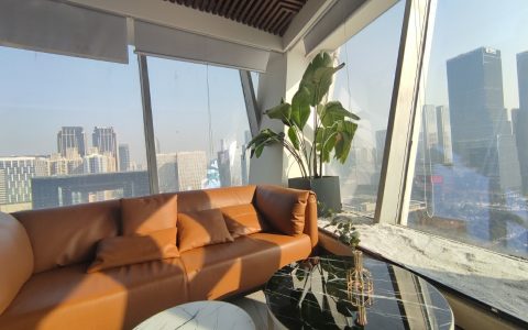环球中心共享办公｜亚洲最大单体建筑 精装海景间