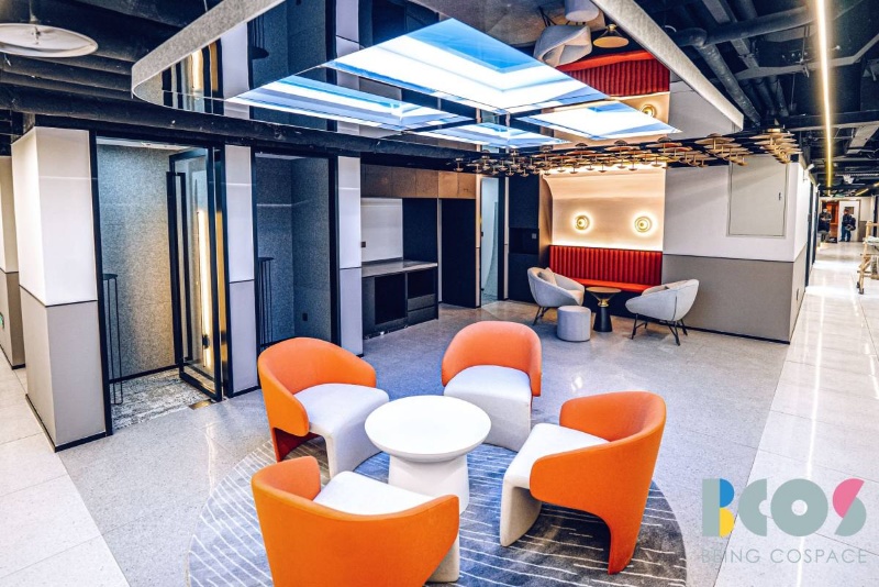 环球金融中心地铁金台夕照站丨自持共享办公BCos丨5人间7500/月丨精装全配拎包入驻